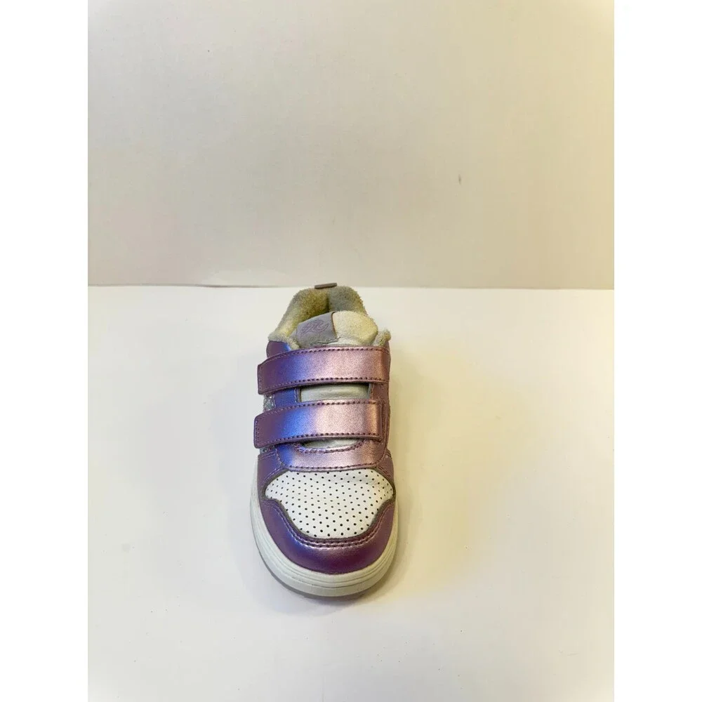 C27. Stride Rite Girls Denver Sneakers Purple-US 11